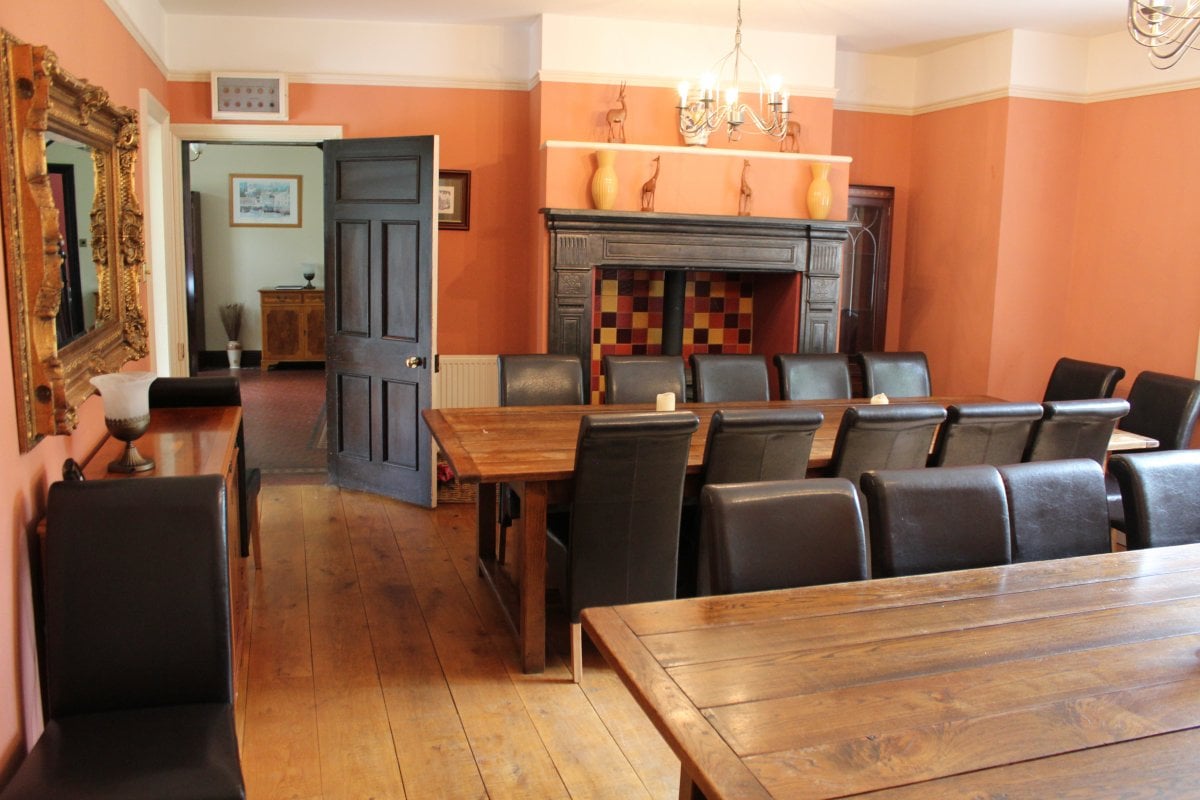 Dining Room with seating for 26