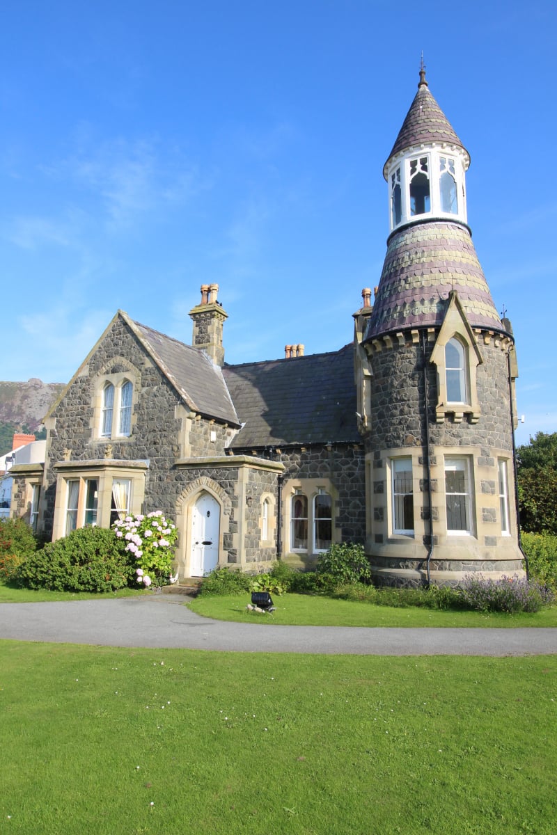 The Towers from the garden