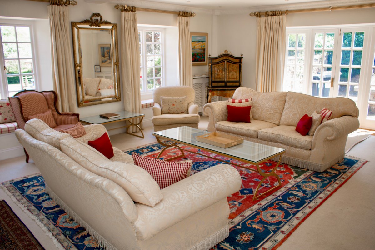 Drawing room at Beggars Barn