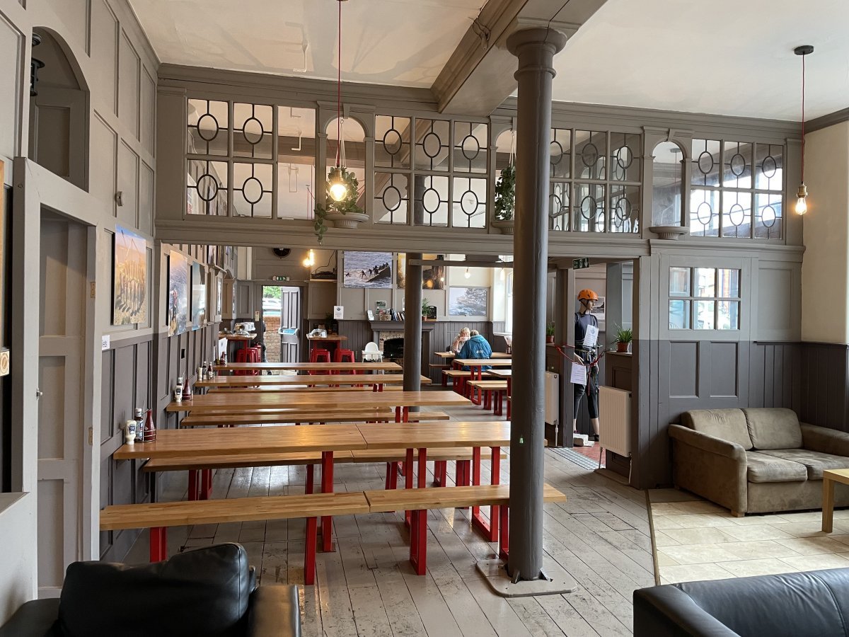 Portland Outdoor Centre - Dorset Adventure Cafe / dining area