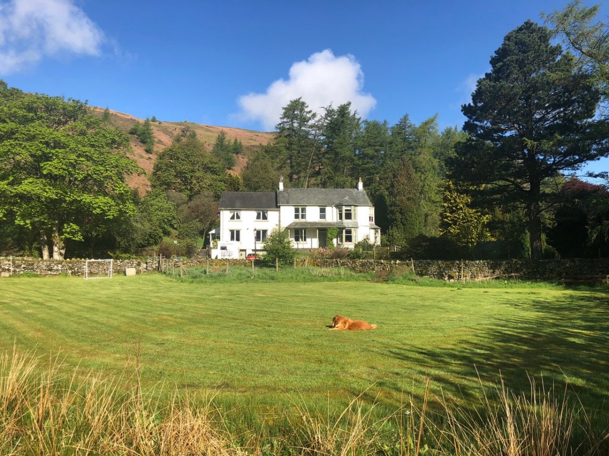 Brackenrigg House from the gardens