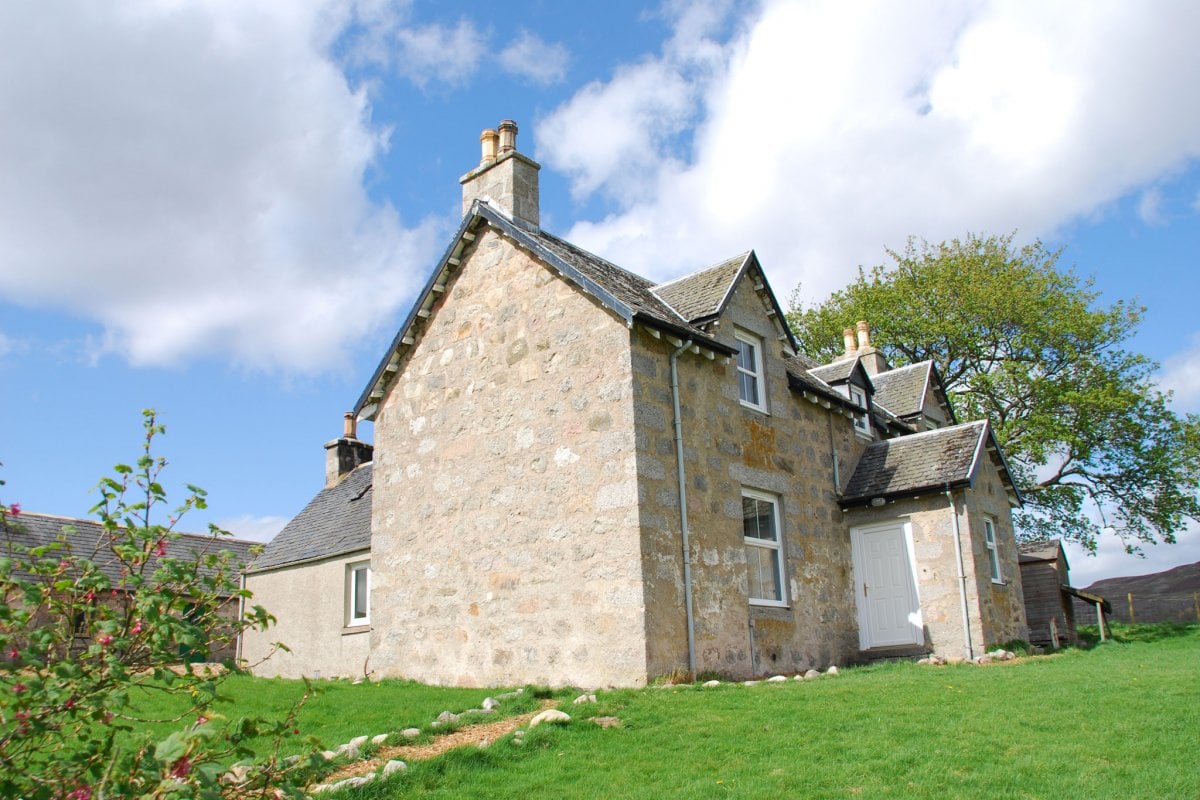 Exterior of the bunkhouse