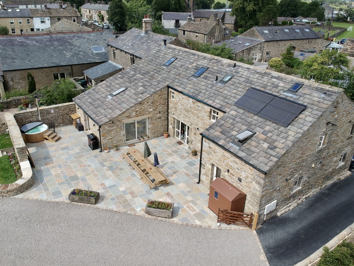A fantastic outdoor space for socialising