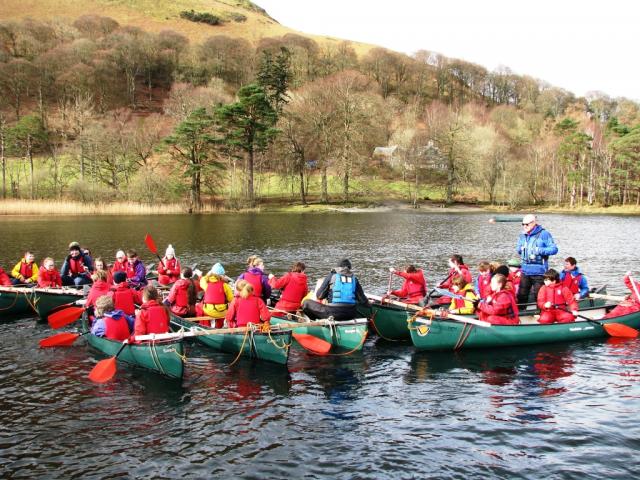 Plenty of water based activities on Derwentwater
