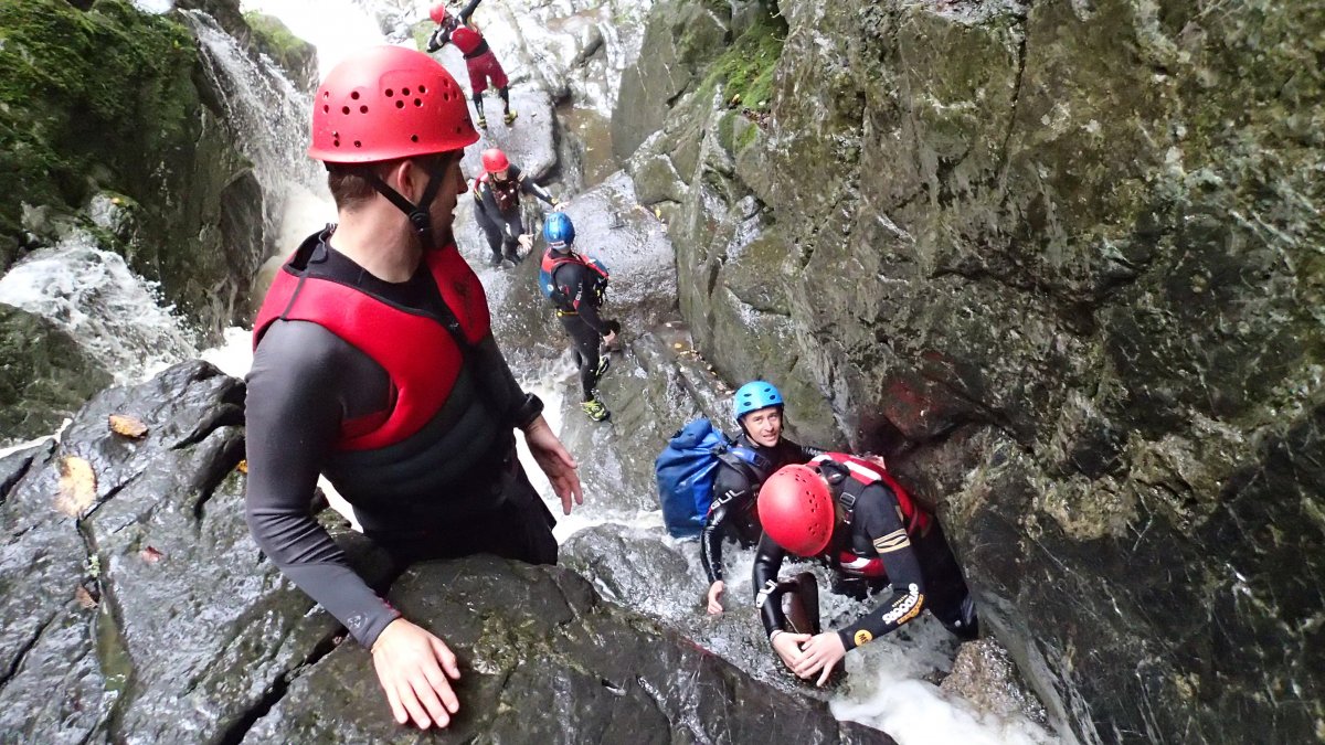 Gorge walking