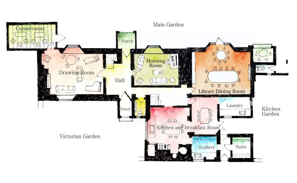 Cossington Park House Ground Floor Site Plan