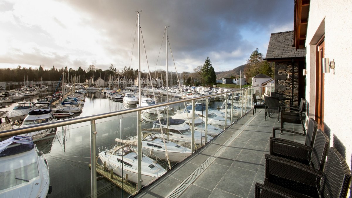 Windermere Marina Village Lakeside apartments, Lake District