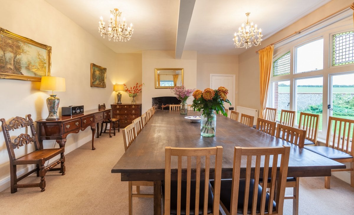 Large dining room