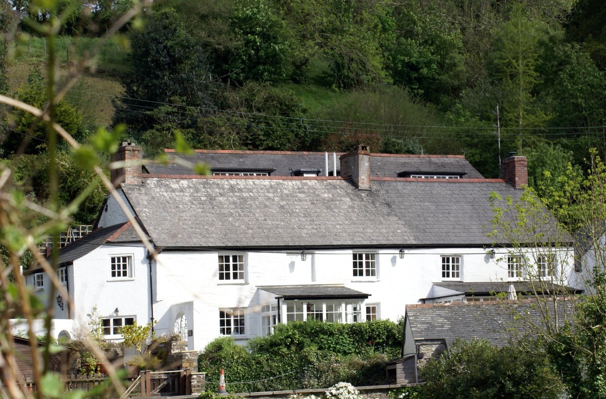 The Riverside from across Helford Creek