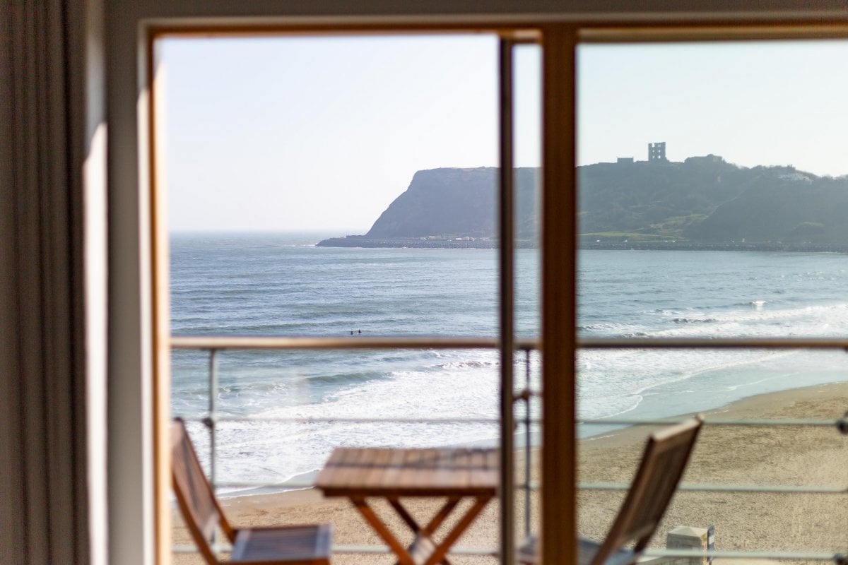 The Sands - perfect spot for first coffee of the day