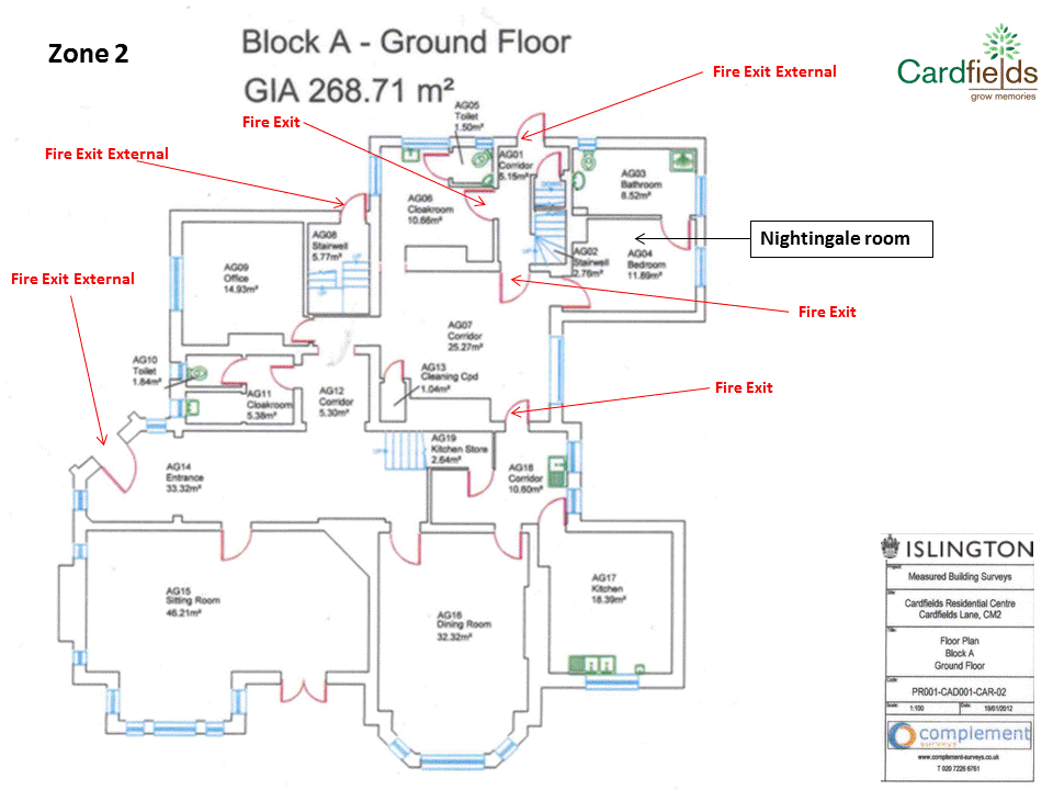Ground Floor layout