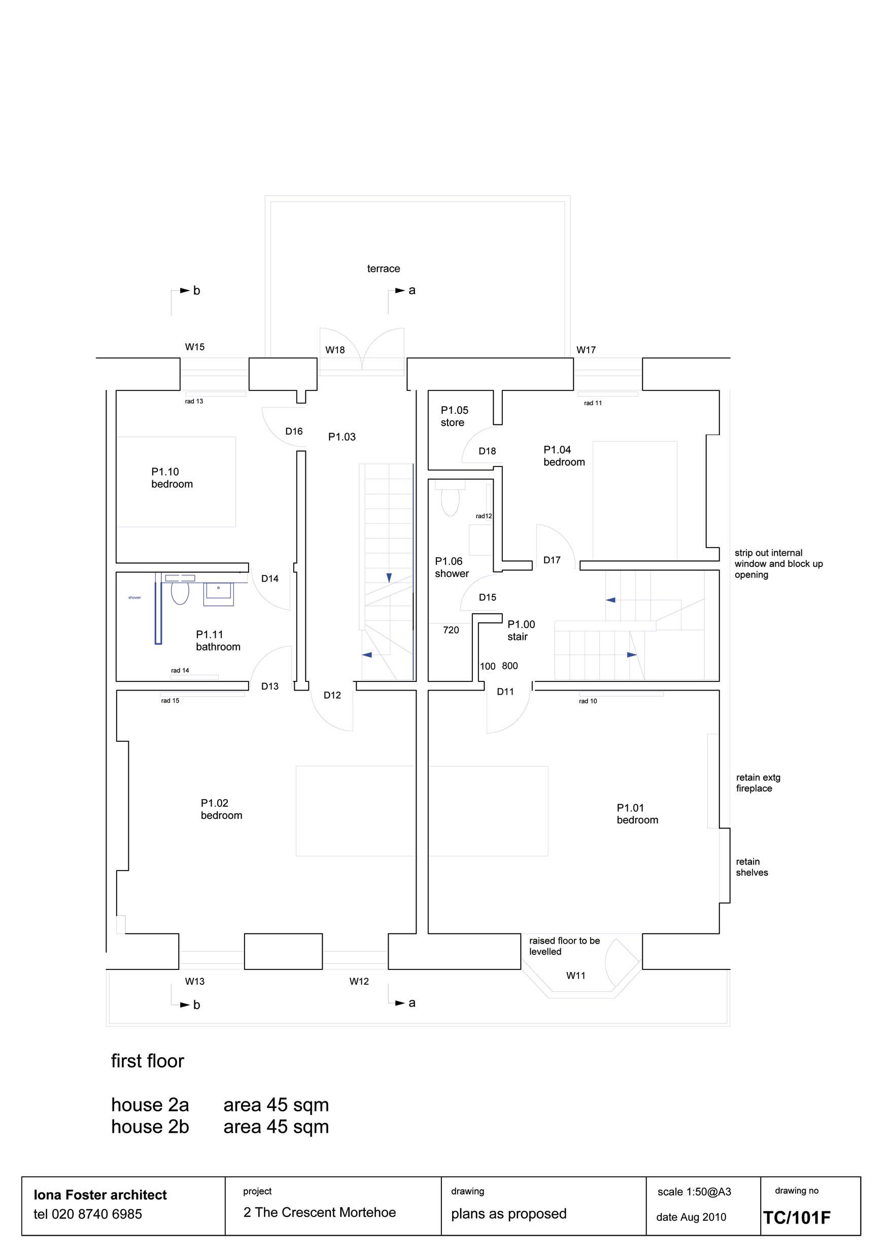 1st floor plan of The Crescent. In addition to the officially listed accommodation there is a comfortable double sofabed on the 1st floor