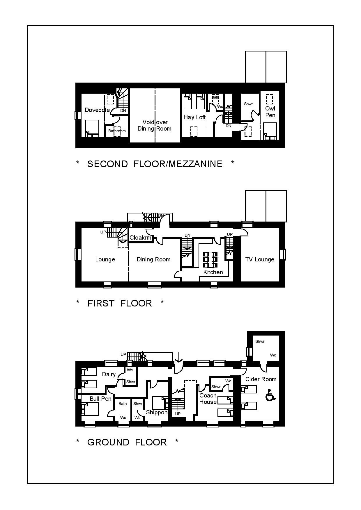 Trevase Granary Floor plan