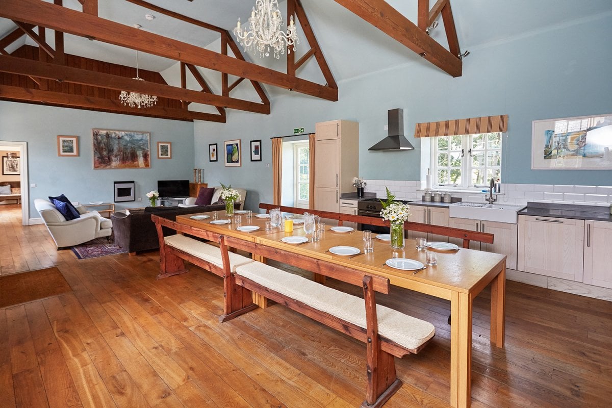 The Discourse dining room - seats up to 40 people