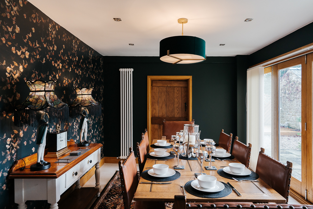 Dining room at Millstone Barn