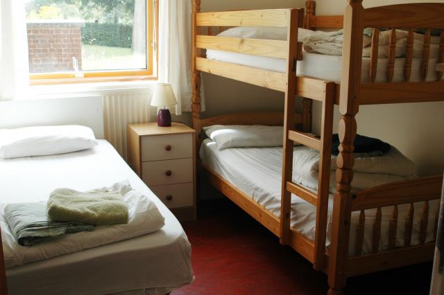 Typical Bedroom in Wetherdown Lodge