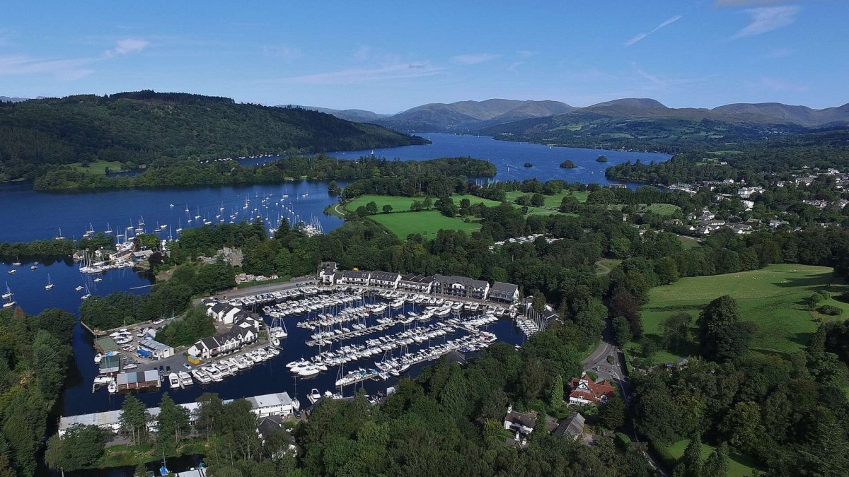 Windermere Marina Village Lakeside apartments, Lake District