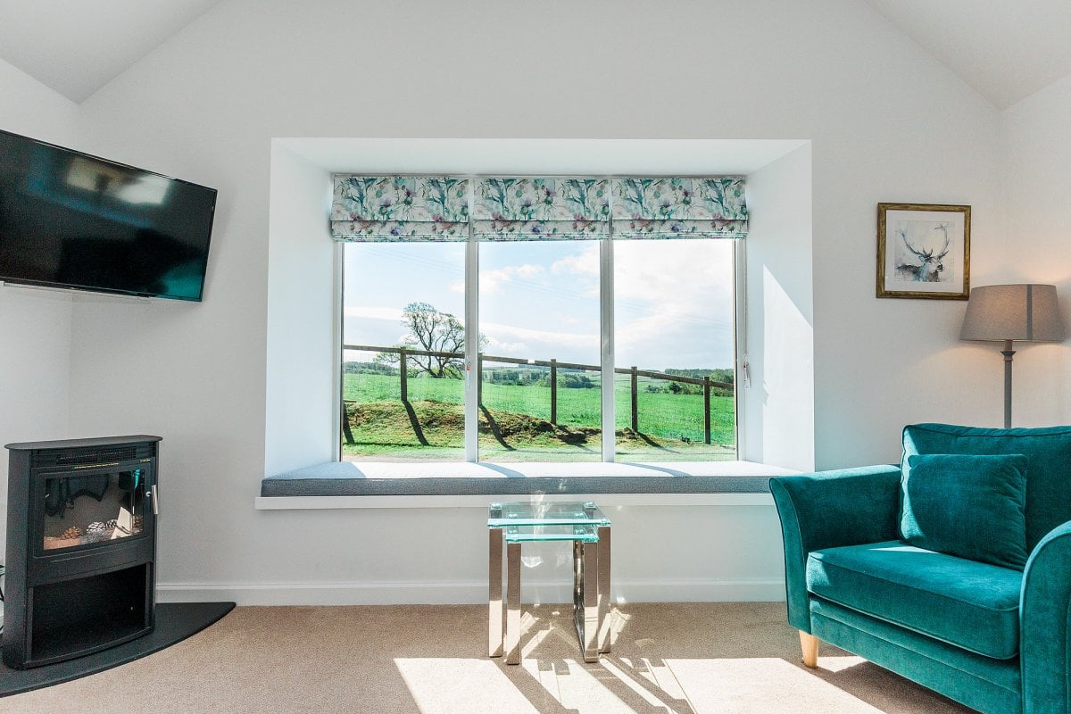 The Byre living room