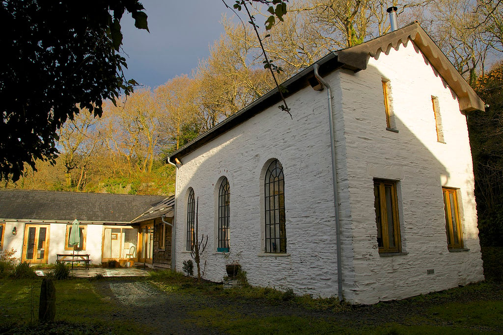 Chapel House and patio area