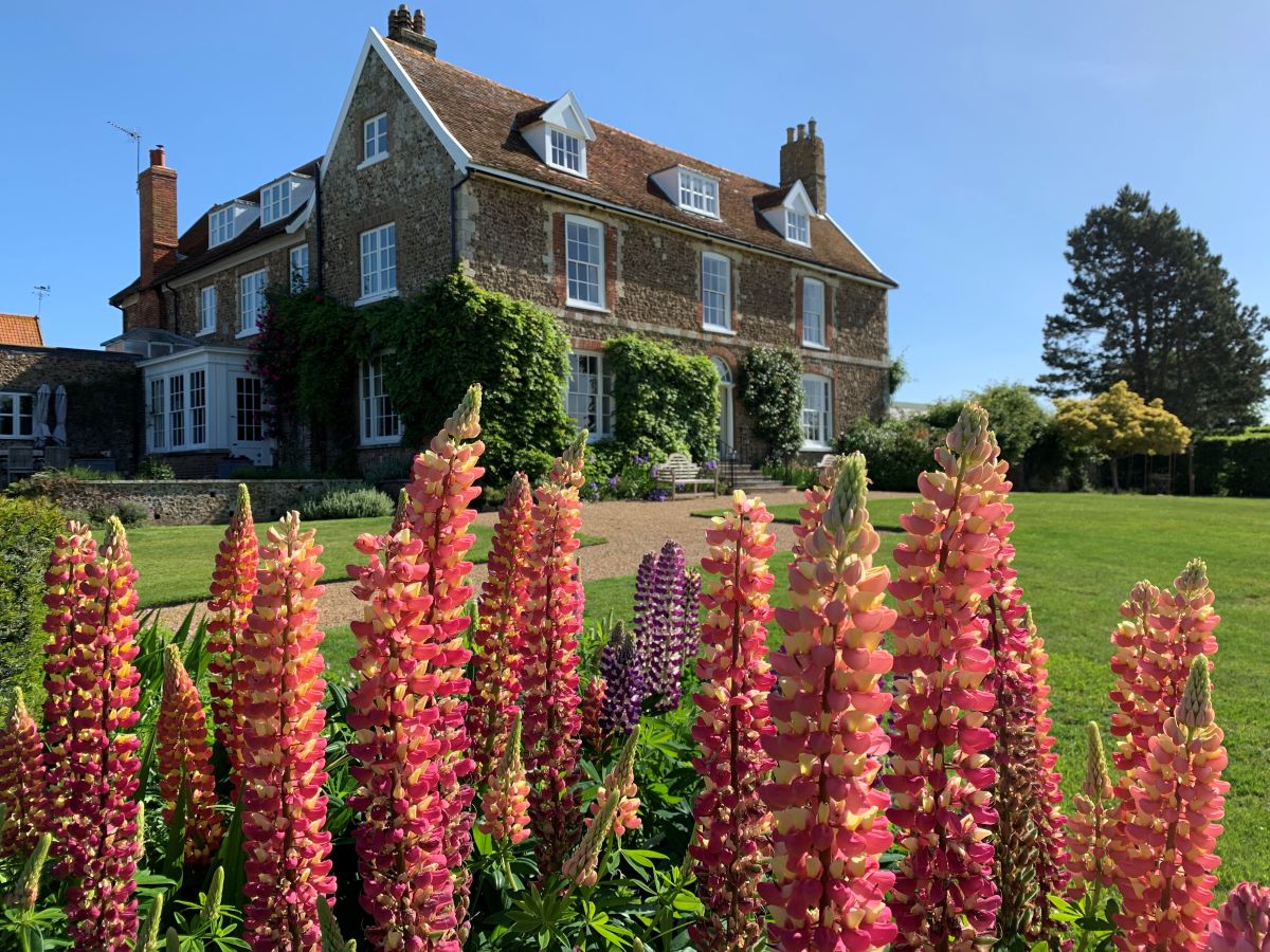 Butley Abbey Farmhouse, south facing