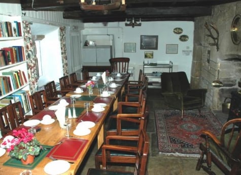 The dining room which seats 24