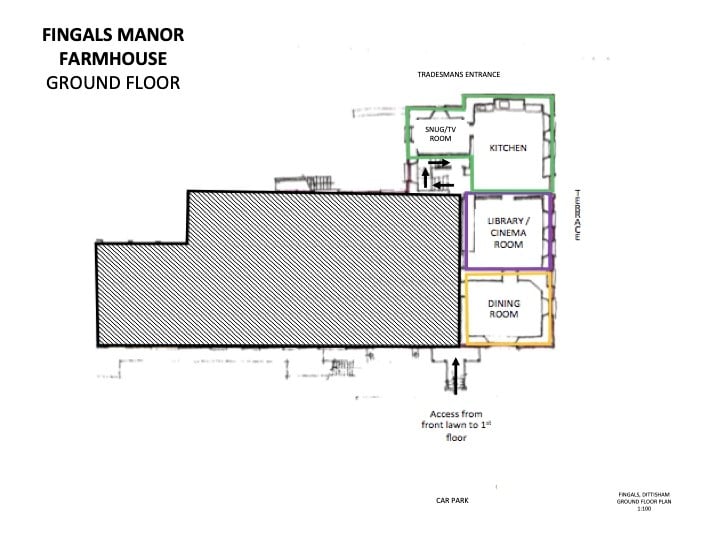 Manor Farmhouse ground floor
