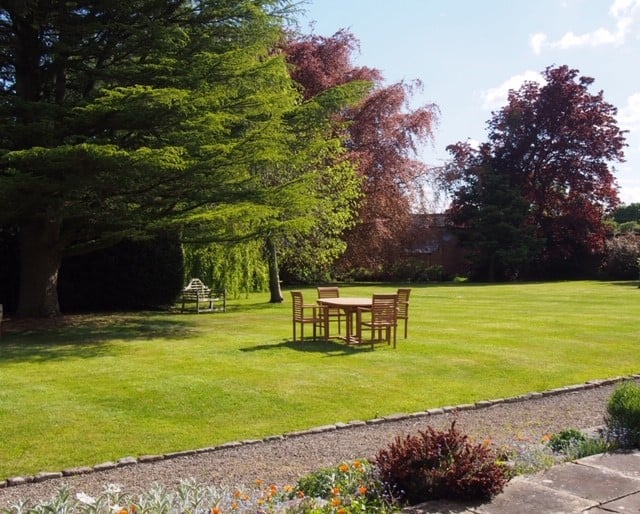 The walled garden. Ideal for garden parties, barbecues etc
