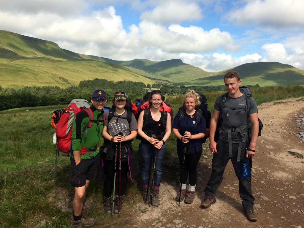 A base for outdoor activity trips in the Brecon Beacons