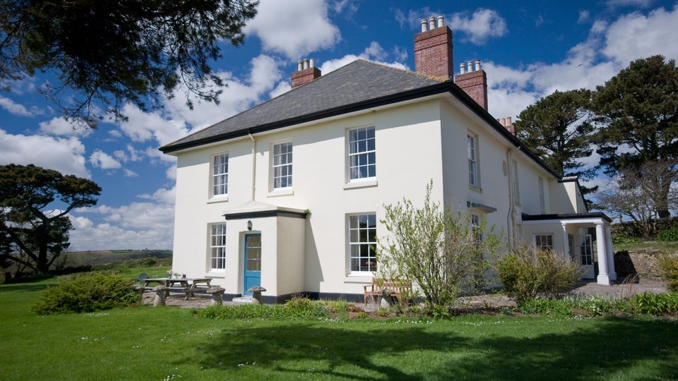 Higher Brownstone Farm, a National Trust owned holiday cottage in the countryside of Kingswear near the South Devon Coast