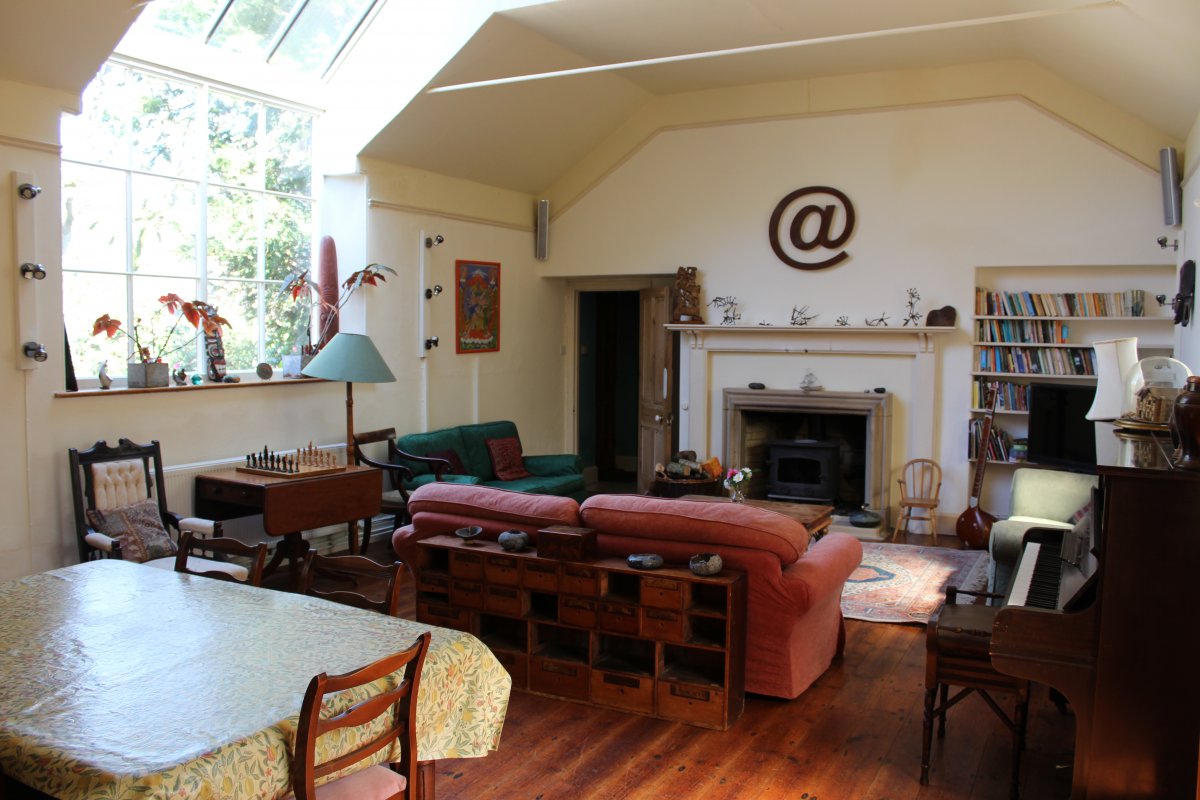 Lounge, originally the artist's studio