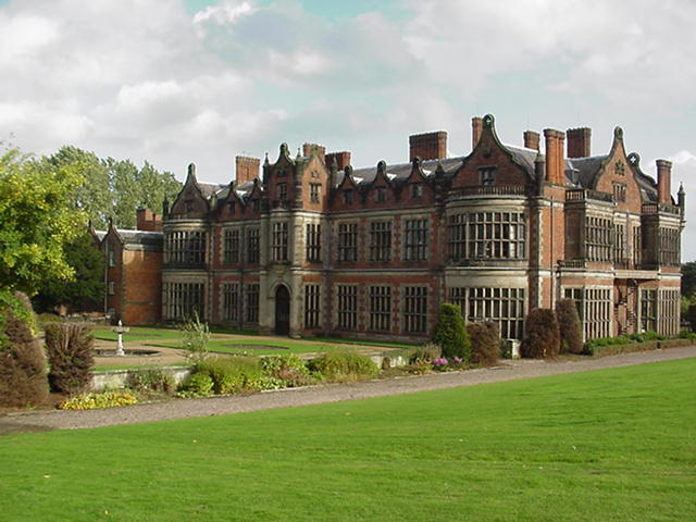 West side view of the hall