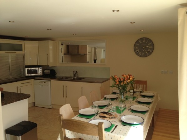 Orchard kitchen and dining area