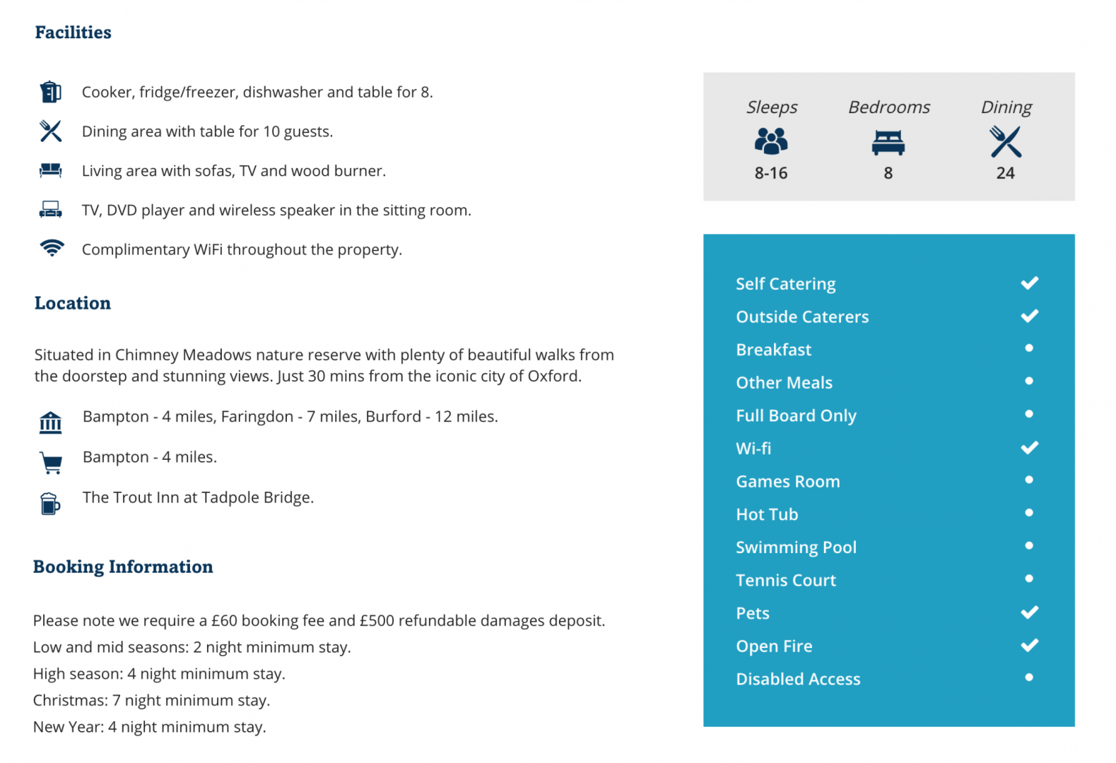 GroupAccommodation listing details