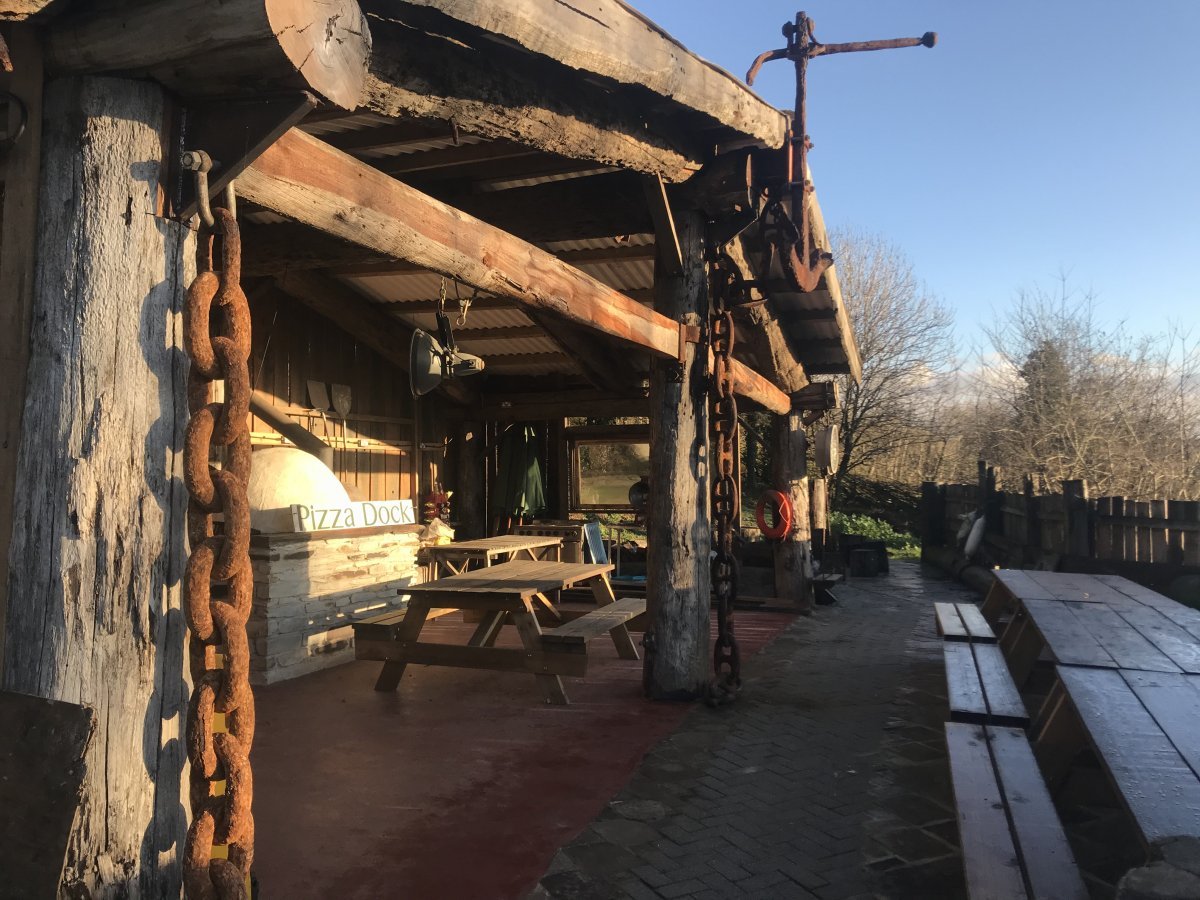 The Pizza Dock at Holifield Hostel