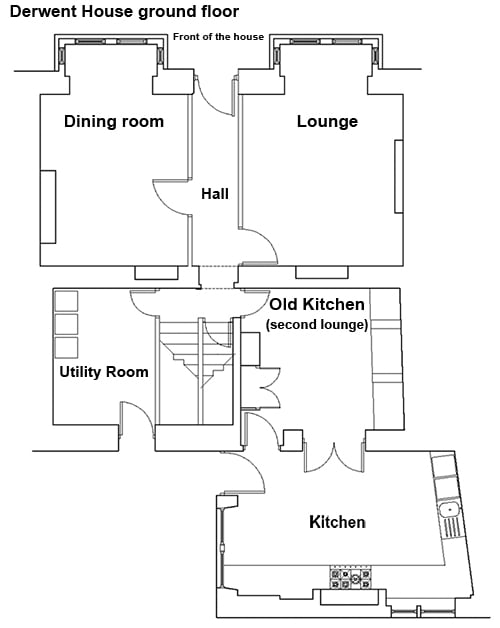 Derwent House ground fllor plan