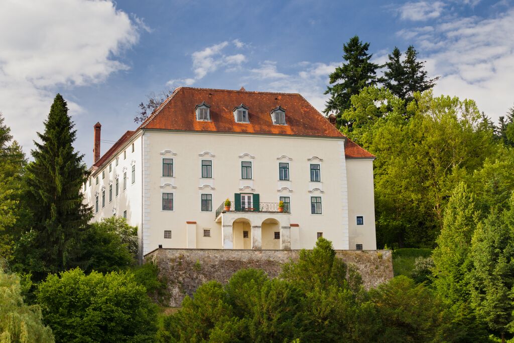 Schloss Ernegg, a 12th century castle in Austria