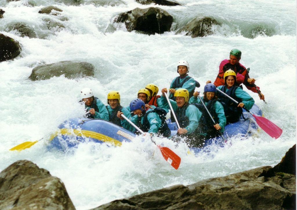 White water rafting