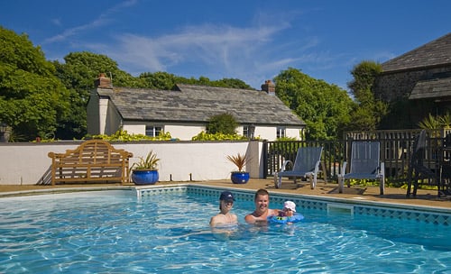 Our heated swimming pool (main school Easter holidays-end Sept)