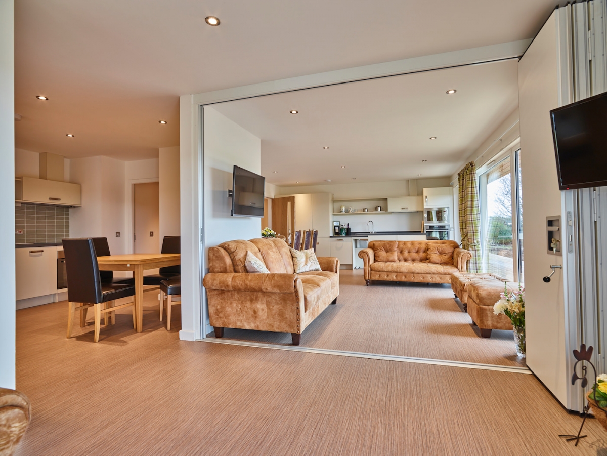 Machray, looking to Henderson, showing Machray kitchen dining area