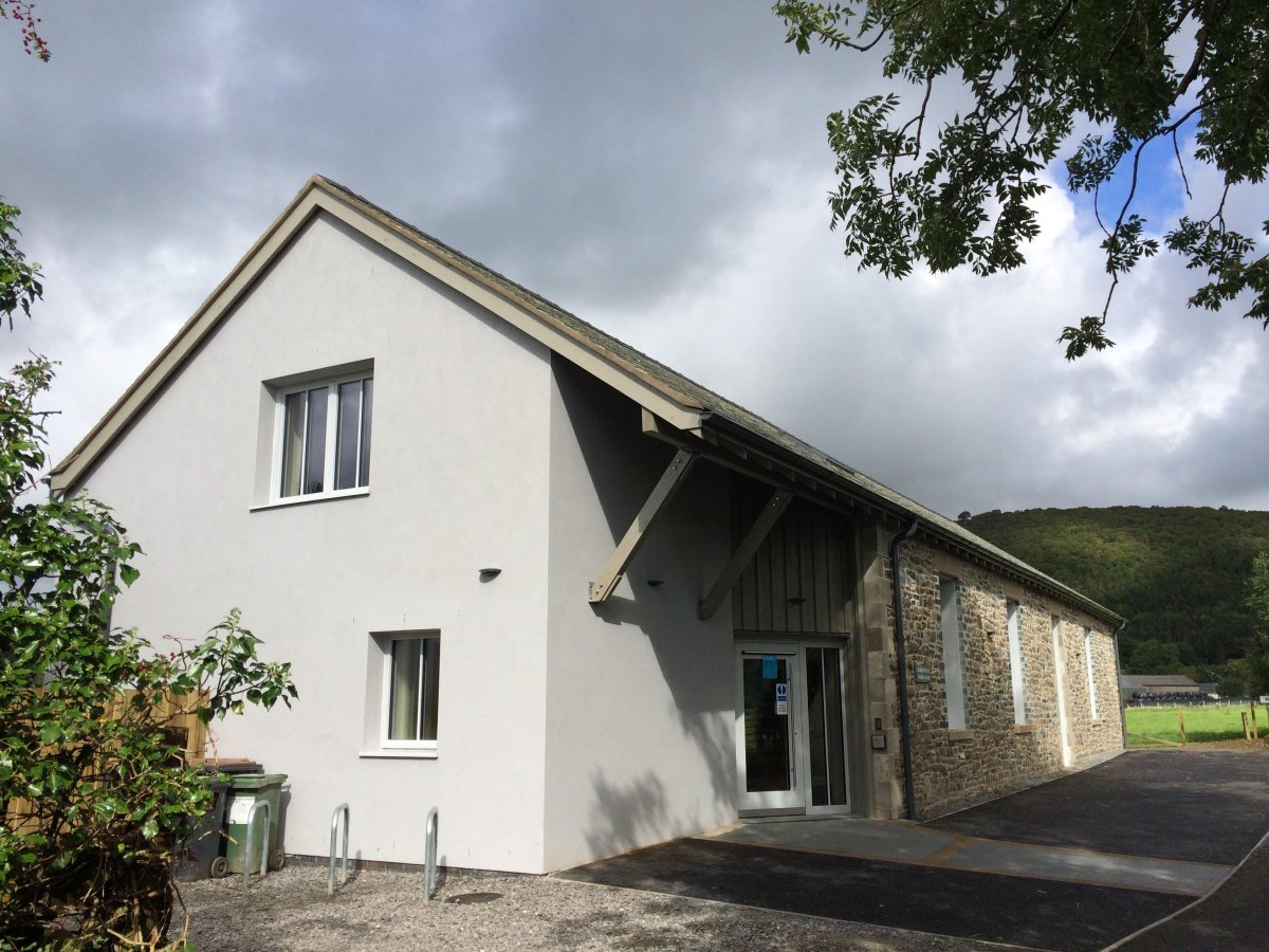 Bassenthwaite Parish Room, car parking area in view